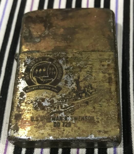 Vietnam War - US Military Navy HANK SWENSON Zippo Lighter