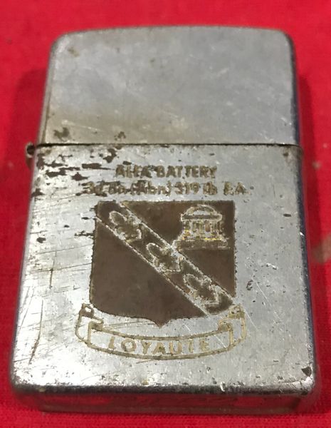 Vietnam War - US Military AIRBORNE 173rd ABN BDE Zippo Lighter