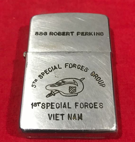 Vietnam War US Military 1st SFVN 5th Special Forces Group Sock it to