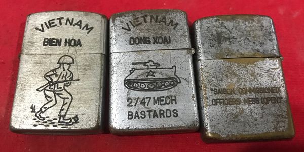 Vietnam War - Mixed 3 Lighter