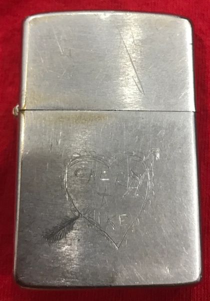 Vietnam War - Chery & Mike In Love war Zippo Lighter