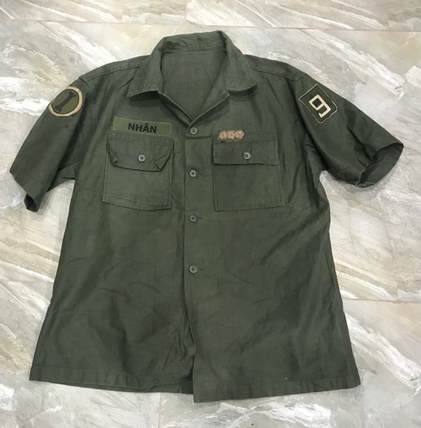 ARVN South Vietnam 9th Infantry Division Shirt Size A7
