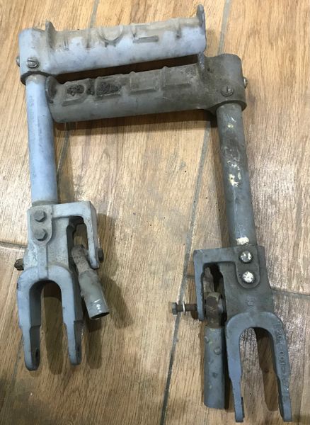 (6)Bell Huey Helicopter US AirCraft Pedals Set For Model 204B 1967(Ser#204-001-702)