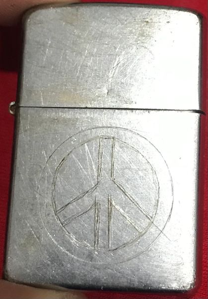 Original Vietnam War - Peace Zippo Lighter