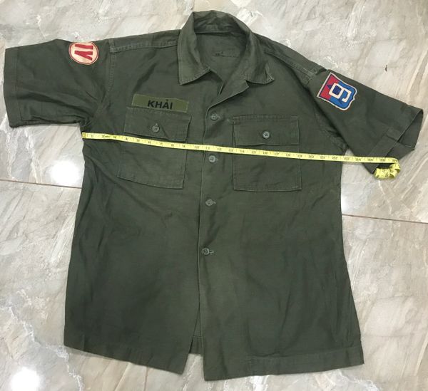 ARVN South Vietnam 9th Division IV Infantry Shirt Size A7