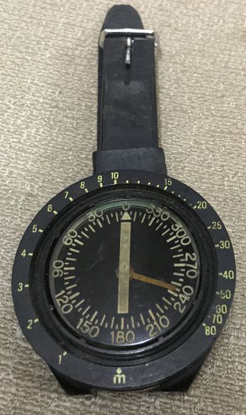 Aqua Lung Japanese Navy Seal Diving Scuba Clock 153