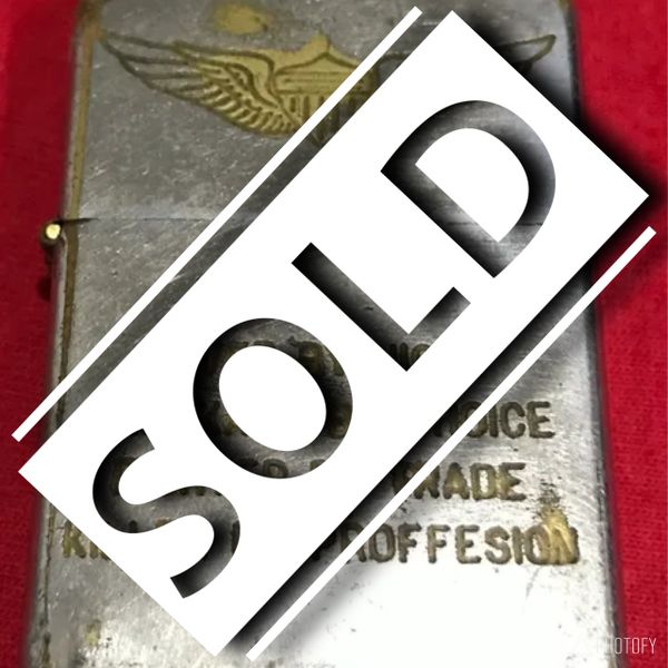 War Zippo - RARE USED 1967 ZIPPO LIGHTER - ORIGINAL VINTAGE VIETNAM ZIPPO.