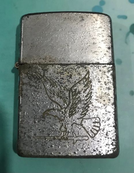 Vietnam Era -American Eagle & Vietnam Map Zippo Lighter