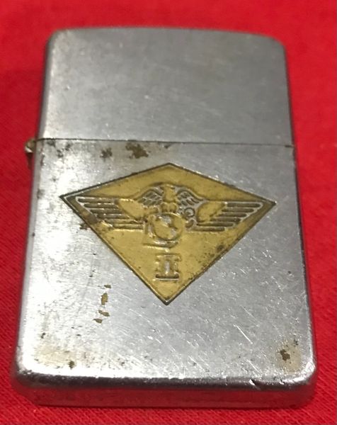 Vietnam War - 1st American Eagle Stand on the Air Wing Zippo Lighter