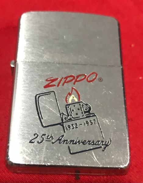 Vietnam War - Zippo "1932-1957 " 25th Aniversary * NJF * Zippo Lighter