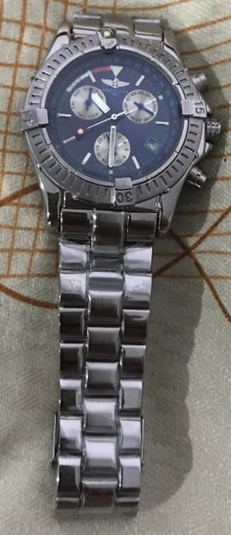 Breitling 1884 Factory Blue Dial Watches