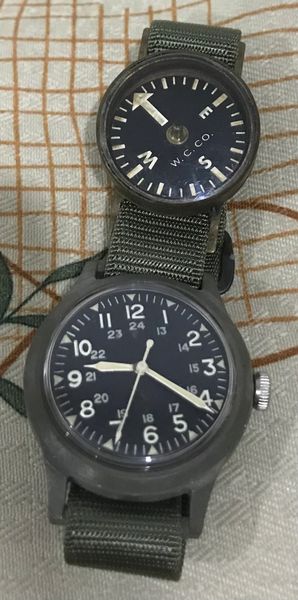 US Military Compass Benrus MIL-W-46374 Wristwatches ( Mar 1969 )