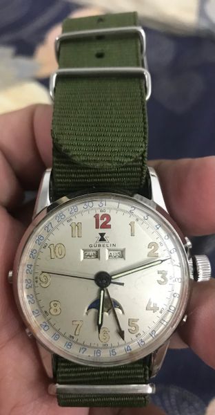 Reproduction US Military GUBELIN Wristwatch (Swiss-Self-Winding)