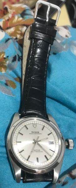 Steel Tudor / Rolex Prince Oysterdate Jumbo vintage wristwatch, dated 1964-1971