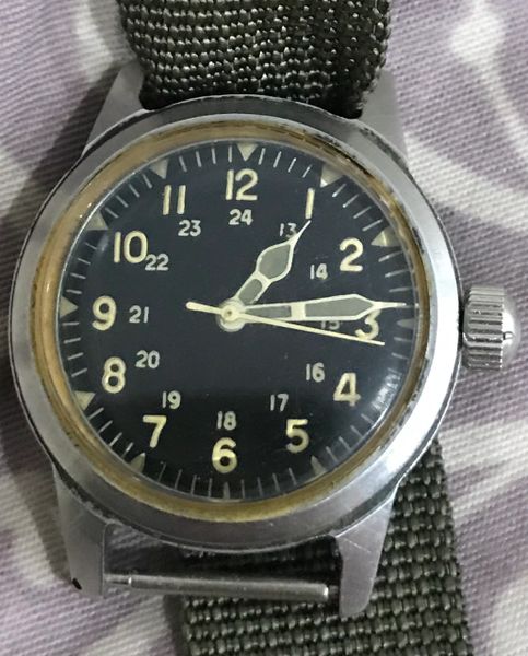 Vintage US Military Elgin Watches Ser#720-260