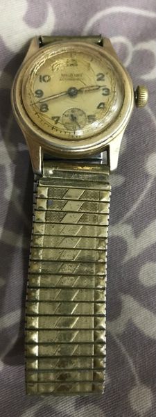 Vintage US Military Gold Plate Watches (Glass Broken)