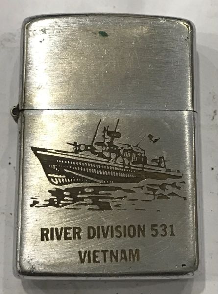 Vietnam War- River Division 531 Vietnam Zippo Lighter | Vincent/Vinh