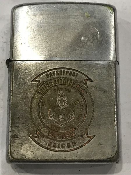 Vietnam War- Nav-Suppact " United Shater Navy " Zippo Lighter