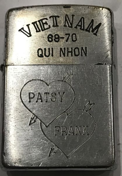 Vietnam War- Patsy & Frank Zippo Lighter