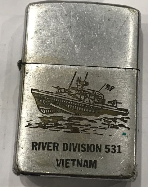 Vietnam War- US Navy Vietnam River Division 531 DELTA DRAGON The Best Zippo Lighter