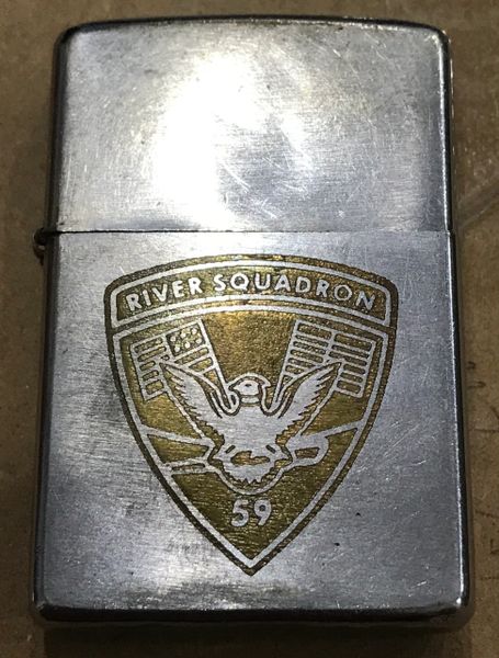 Vietnam War- US Military River Squadron 59 Zippo Lighter