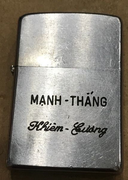 Vietnam War- Manh Thang & Khiem Luong Zippo Lightrr