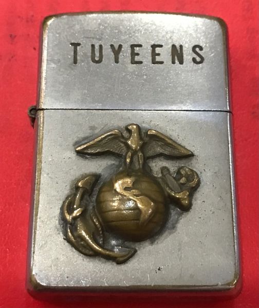 Vietnam War - US Marine Corps " Tuyeens" Zippo Lighter