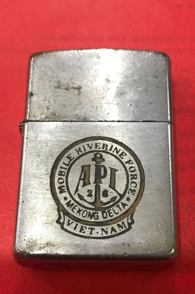 Vietnam War- Mobile Riverine Force API Mekong Delta VietnamZippo Lighter