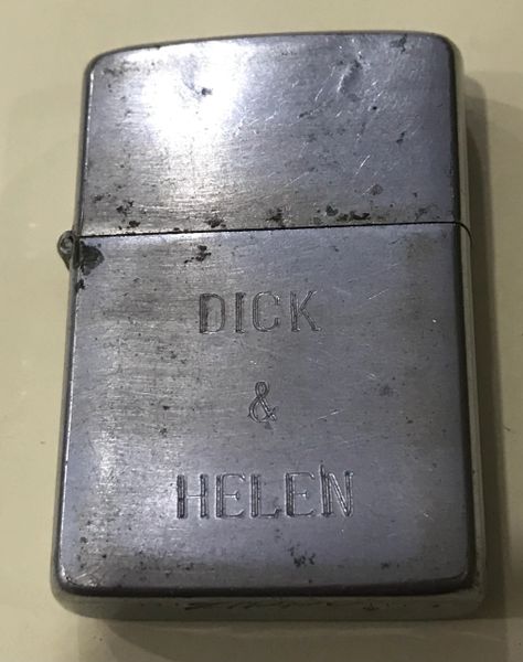 Vietnam War - Dick & Helen Soilder Zippo Lighter