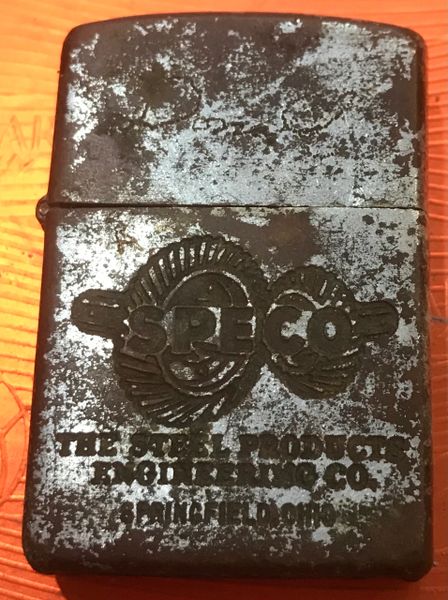 Vietnam War - The Steel Products Engineering Co. Spingfield Ohio Zippo Lighter