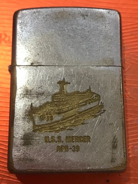 Vietnam War - USS Mercer APB-39 Zippo Lighter