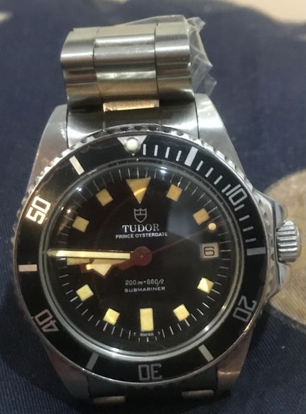 Tudor Oyster Date 200m-660ft Submariner Wristwatches
