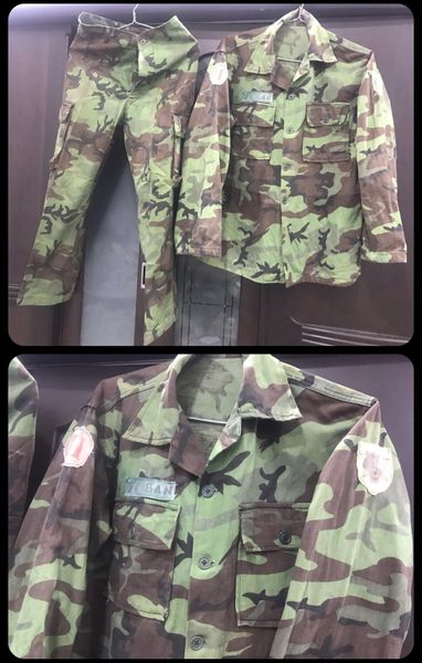 South Vietnamese "Ly Ban " 2nd Ranger Group BDQ Uniforms Rare Size A5Q5