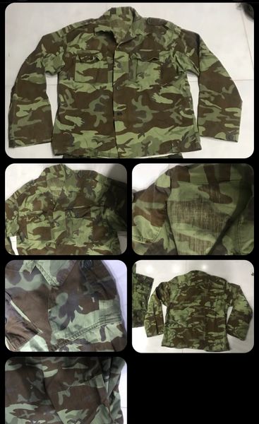 ARVN South Vietnamese Shirt Special Poplin Advisors Airborne Size A7