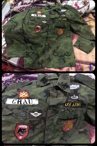 South Vietnam Ranger Airborne Recon Team 52 Shirt Size Medium