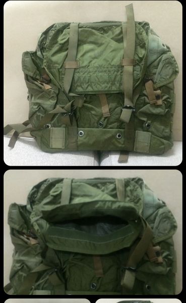 Original Arvn US Tropical 1969s Recon Tiger Stripe RuckSack Frame X- Metal