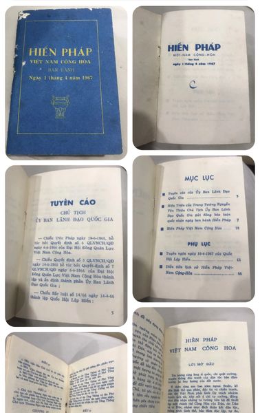 The Constitution of the Republic of Vietnam promulgated Book (The Law 1967)