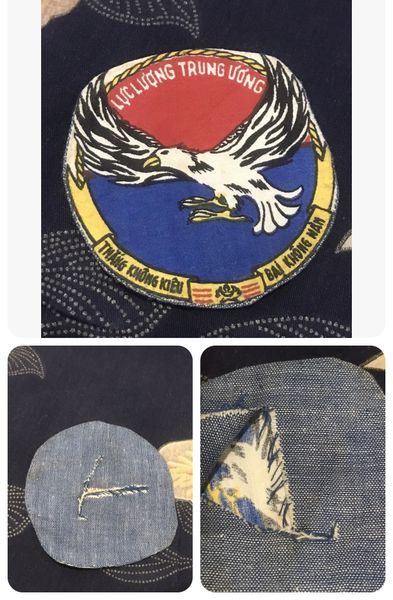 Original RVN NAVY Seals Silk Patch " Win No pride & Lose No Dampen "