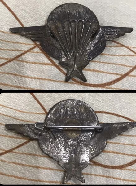 Indochina Era - French Airborne Badge