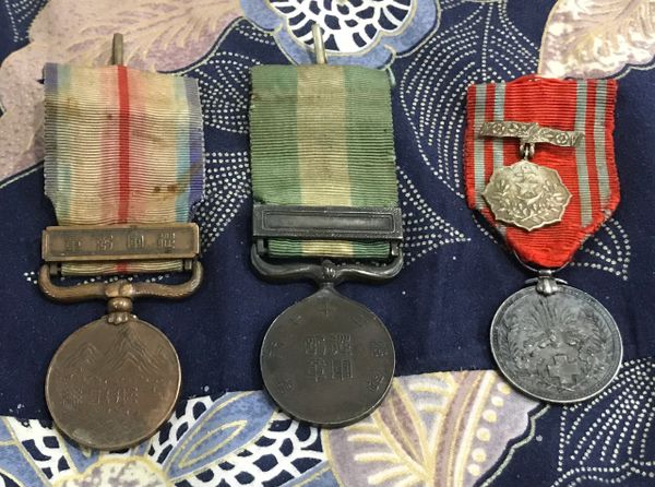 WW1-2 Japanese 3 Medals