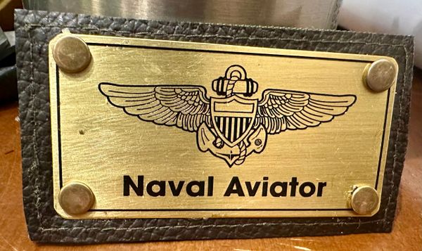 Reproduction US Pilot Naval Aviator Brass Tape