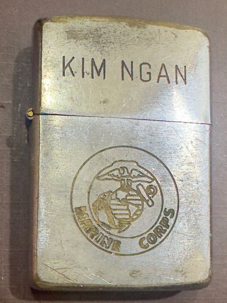 Vietnam War - Kim Ngan Marine Corps Zippo Lighter