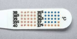 N: THERMOMETER TEMPA DOT ORAL & AXILLARY SINGLE USE FAHRENHEIT