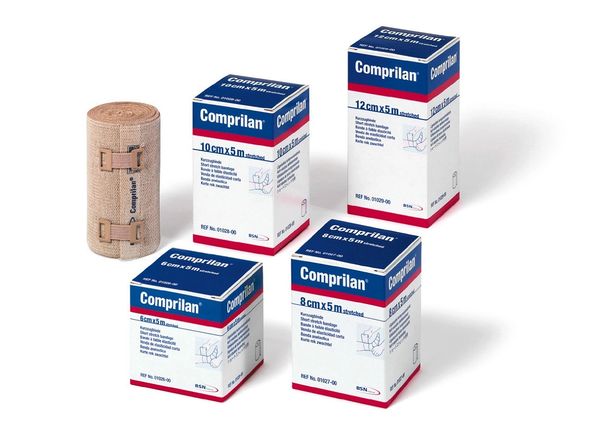 Comprilan Cotton Compression Bandage Beige NonSterile 2-2/5 x 5.5 Yd 1 Ct,  2-2/5 Inch X 5-1/2 Yard - City Market