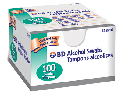 Bd alcohol deals swab