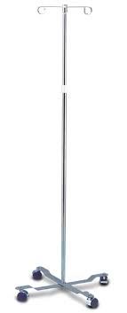 775-751 Intravenous Stand, Economy, Two Hook, 1/EA