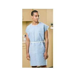 Patient Gown, 3-Ply, Blue 25EA/CA  Mera Medical Supplies - Based in  Toronto, Ontario, Canada