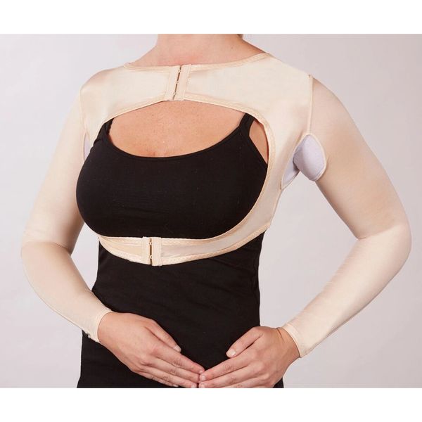  Bolero Long Sleeve Arm Shaper Shrug, Shapewear Camisole, Arm  Slimmer, Arm Control Shapewear Girdle by Your Contour (Nude, Large) :  Clothing, Shoes & Jewelry