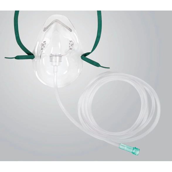 Medical oxygen outlet mask