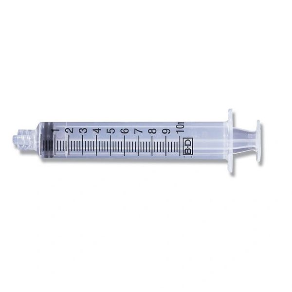 BD309604 General Use Syringe, No Needle, Luer-Lok Tip, 10mL, 100EA/BX